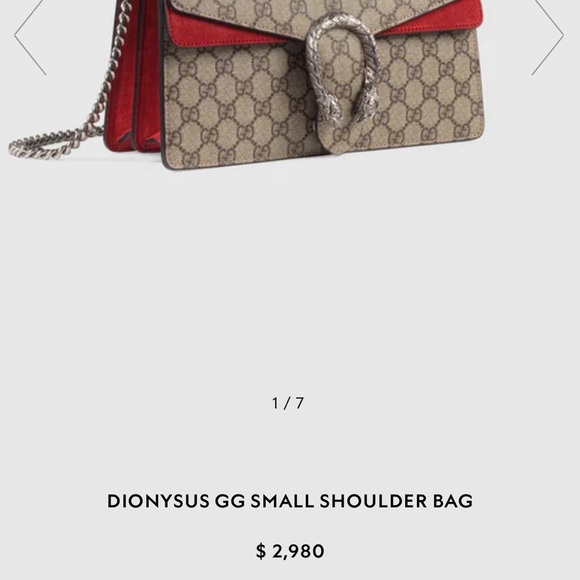 DIONYSUS GG SMALL SHOULDER BAG - Picture 4 of 11